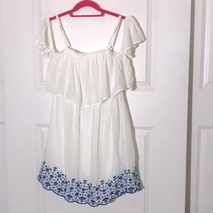 Francesca’s Miami Cold Shoulder Dress Medium NEW!!!